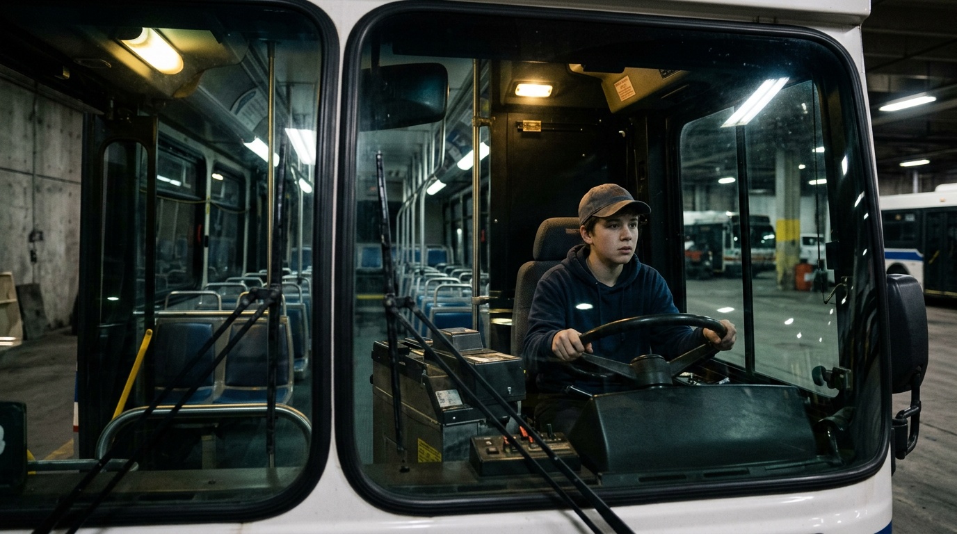 14-åring stal buss och körde till Sverige, filmade resan på TikTok