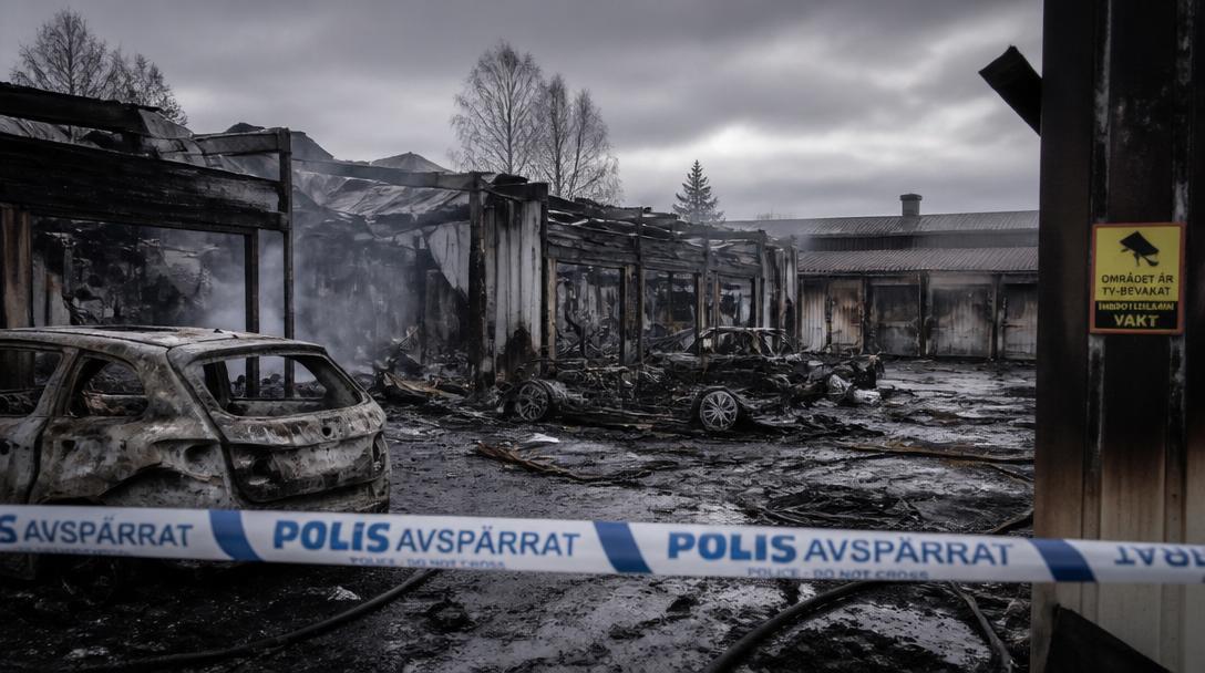 15-åring åtalas för mordbrand i Ängelholm – filmade för våldsbejakande nätverk