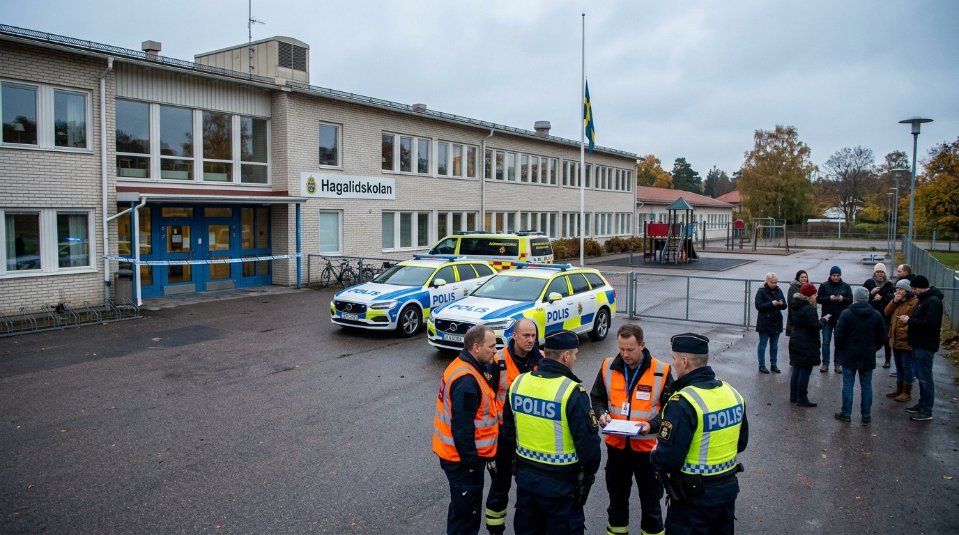16 skolor i Borlänge stänger efter hot om våld mot skolverksamheten