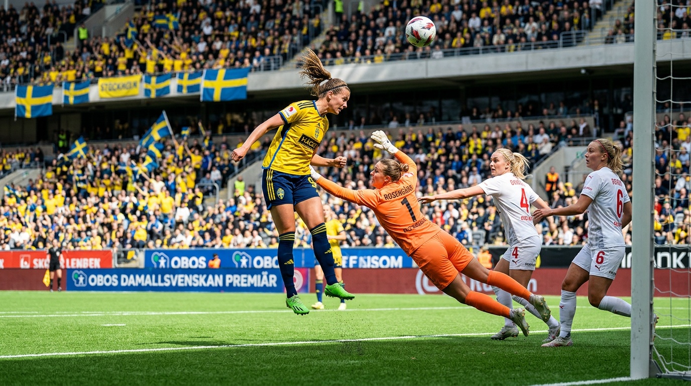 17-åriga Nova Selin nickade in AIK:s premiärseger mot Norrköping