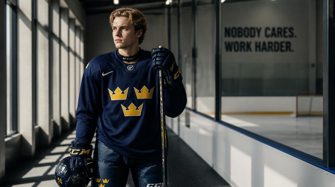 18-årige Stenberg stängde av sociala medier inför NHL-satsningen i San Jose