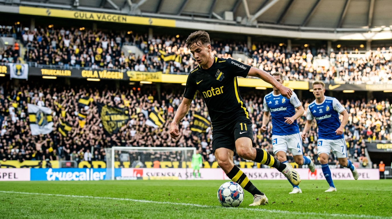 18-årige Yohanna avgjorde AIK:s allsvenska premiär med 2–1 mot Halmstad