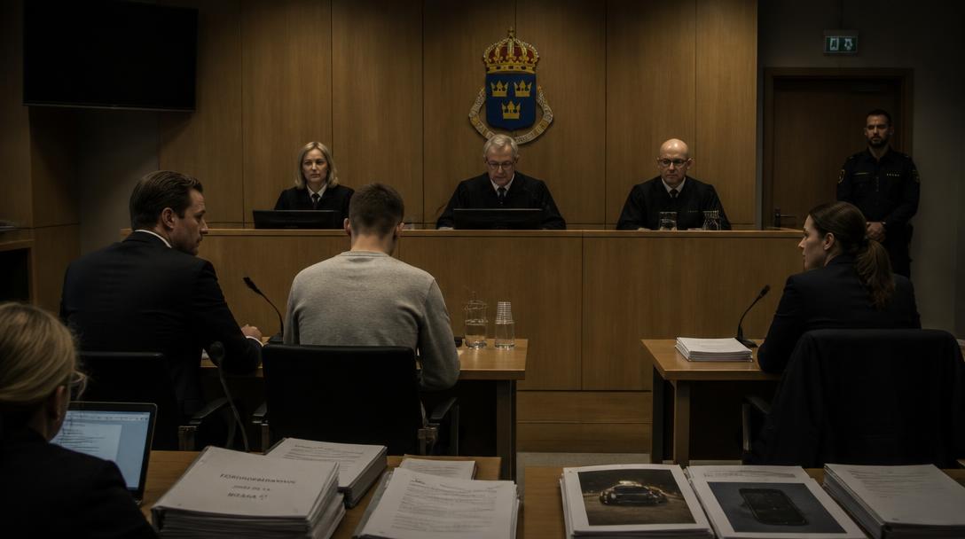 18-åring häktas för mord och mordförsök efter skoldådet i Fagersta
