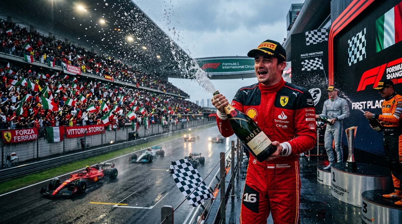 19-årige Antonelli vinner Kinas GP, McLaren kom inte ens till start