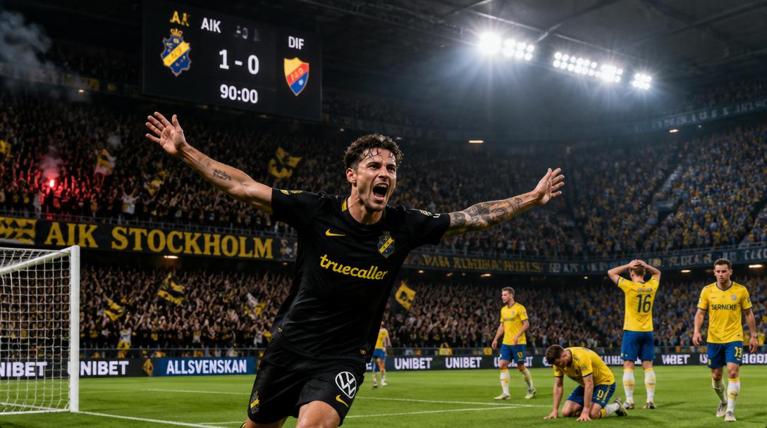 19-årige Sixten Gustafsson avgjorde derbyt för AIK mot Hammarby