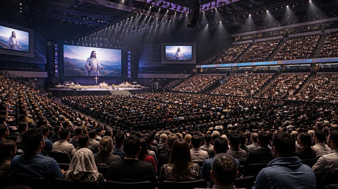 30 000 Jehovas vittnen samlade på 3 Arena i Stockholm