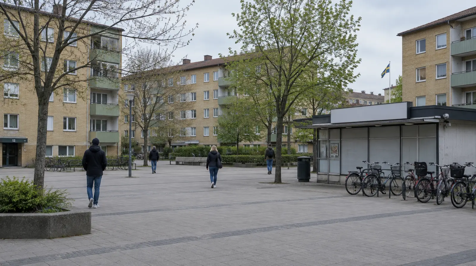 50-årig man häktas för knivmordet på Bellevuetorget i Malmö