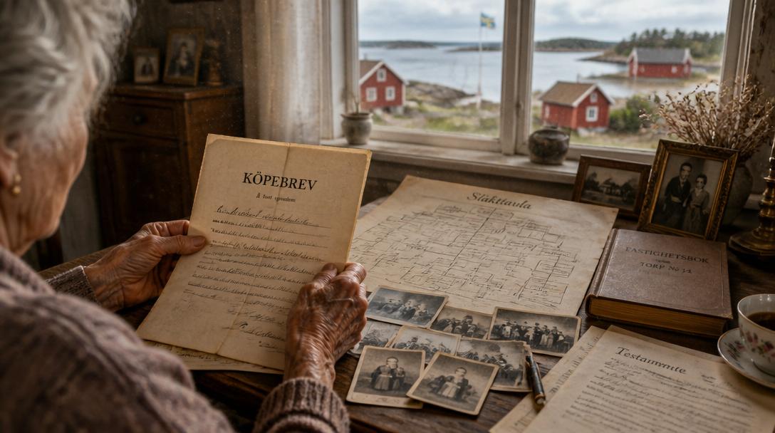 68 arvingar ska dela på 79 år gammalt dödsbo efter kvinna på Styrsö