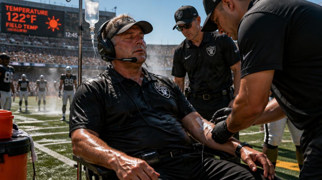 69 graders hetta på planen under NFL-match i Tennessee