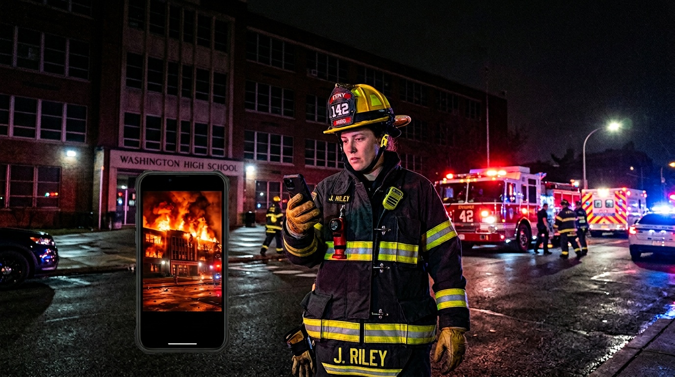 AI-genererad brandbild på skola skickade ut räddningstjänsten i Luleå