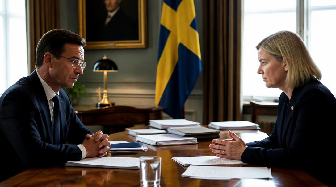 Åkesson kräver att KD reder ut S-samarbete offentligt