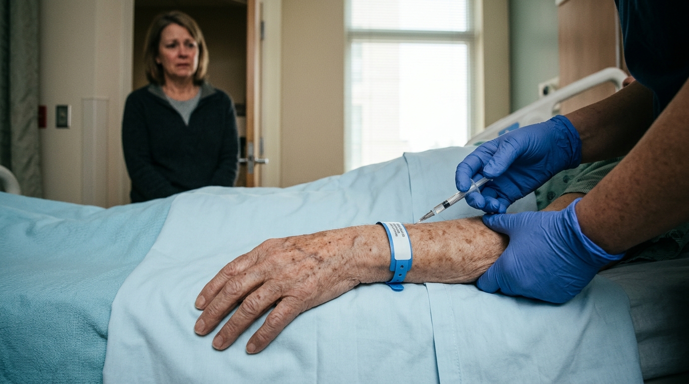 Äldre på boenden fick sprutor för döende, trots att de inte var döende