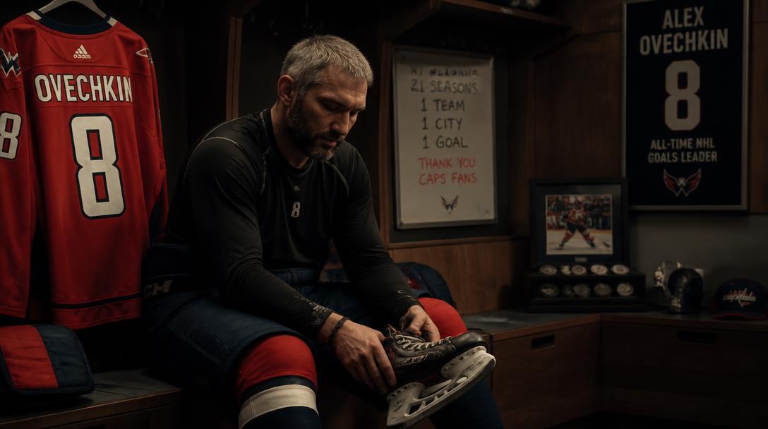 Aleksandr Ovetjkin spelar sin sista NHL-säsong