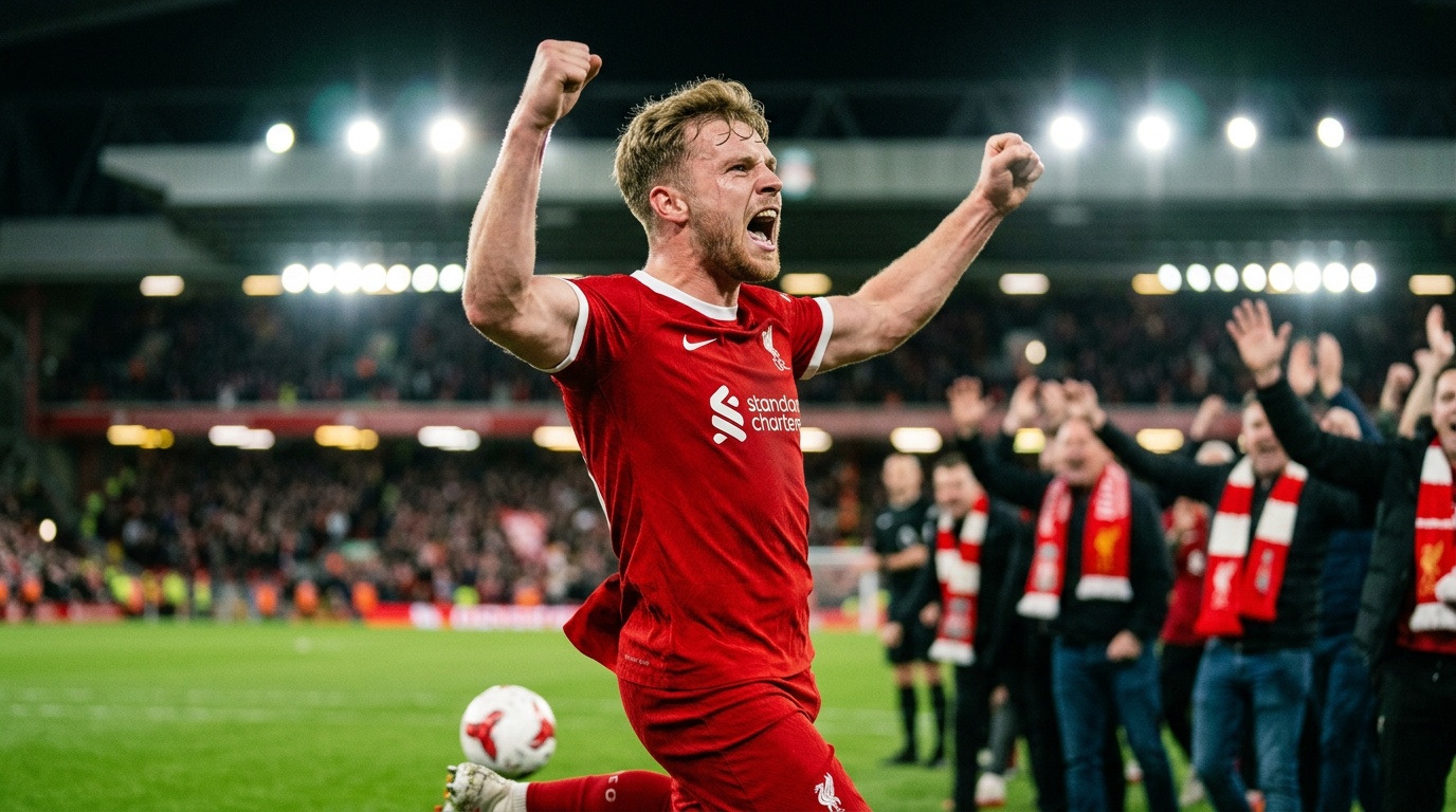 Alexander Isak gjorde sitt första mål för Liverpool, 236 dagar efter rekordflytten