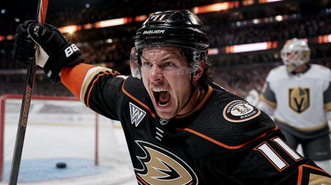 Anaheim kvitterar mot Vegas efter genombrott i powerplay