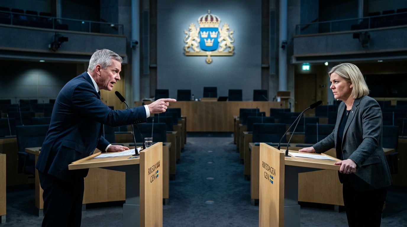 Andersson vill sänka tonläget efter kärnvapenbråket med regeringen