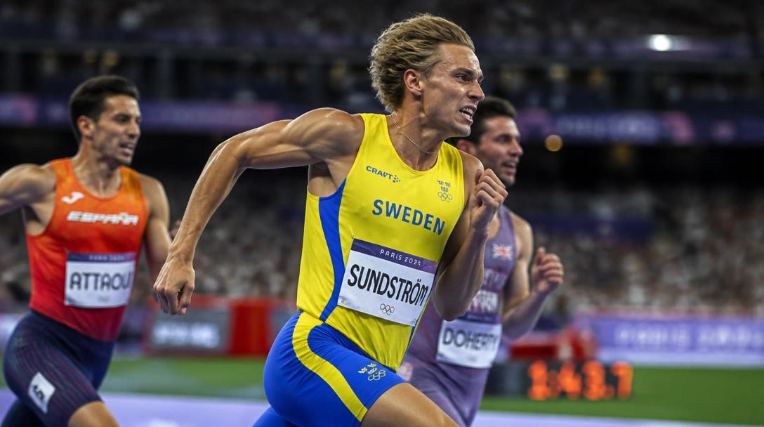 Andreas Kramer tog sig till semifinal i EM efter dramatiskt kval