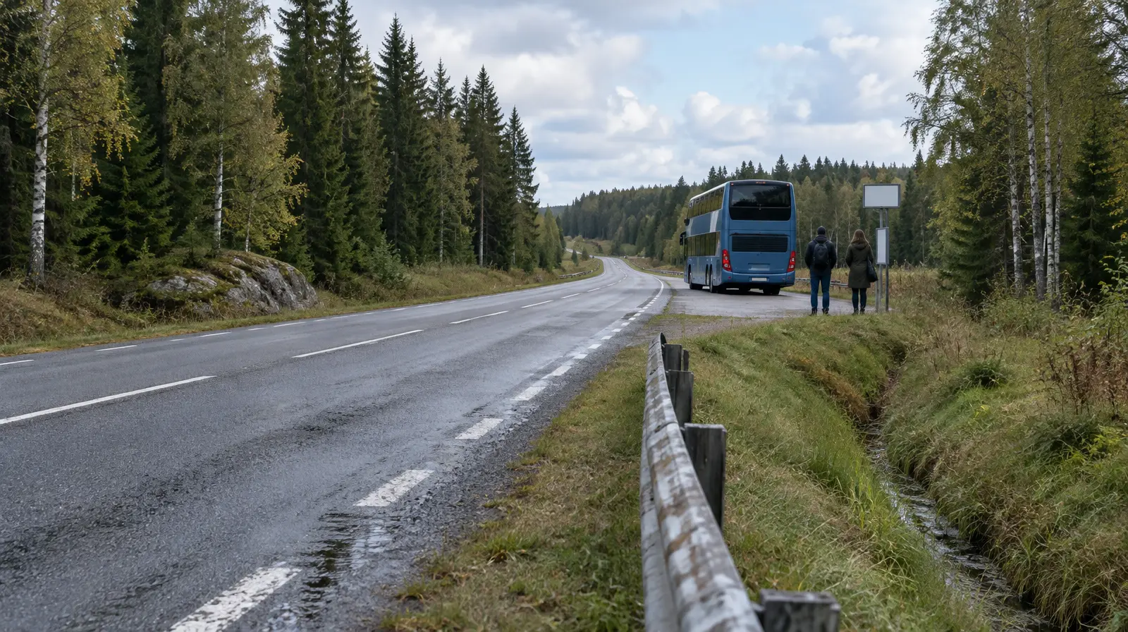 Angelica, 24, slungades ut ur bussen vid olyckan på riksväg 25