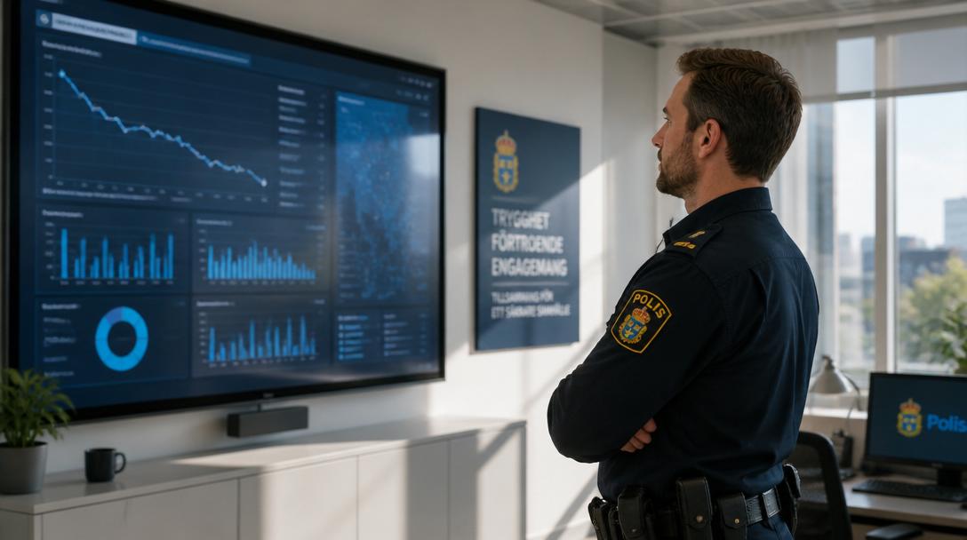 Ännu en månad utan dödsskjutning i Sverige, skjutningarna nästan halverade