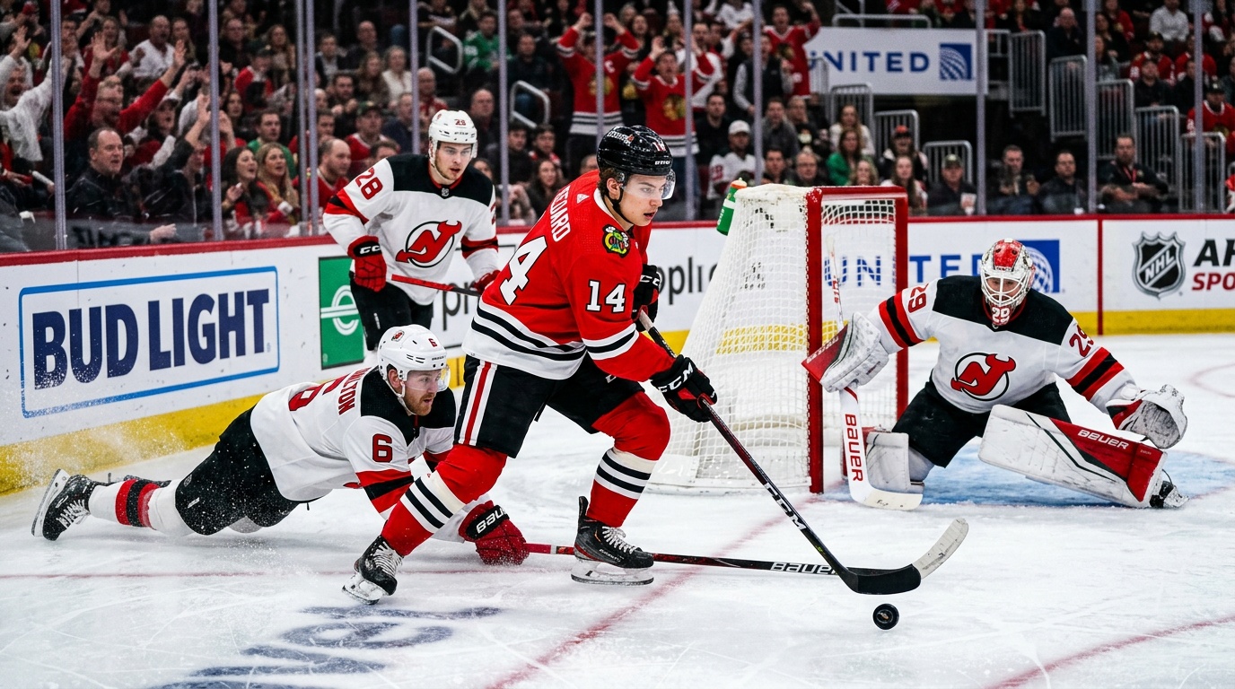 Anton Frondell noteras för fyra poäng på fyra NHL-matcher