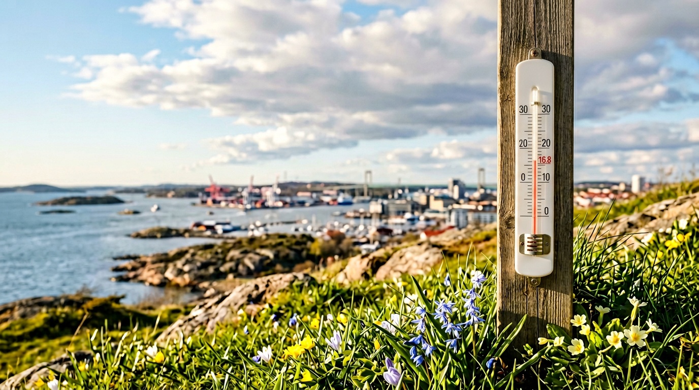 Årets första sommartemperaturer uppmätta på flera håll i Sverige