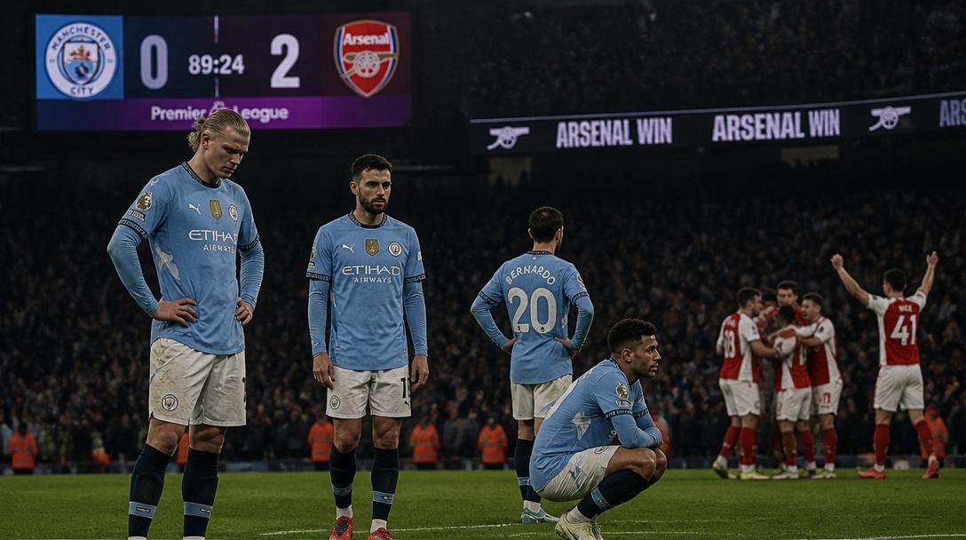 Arsenal nära Premier League-titeln för första gången sedan 2004