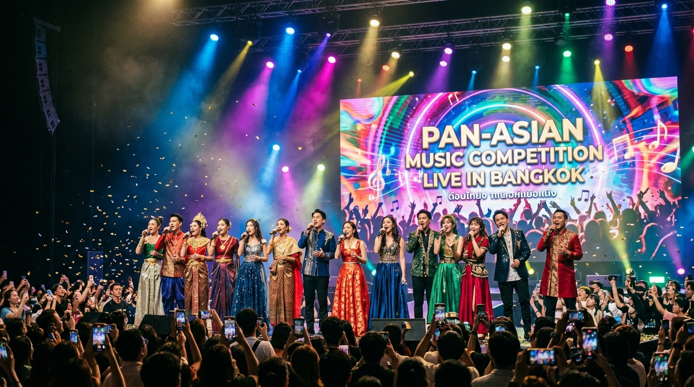 Asien får eget Eurovision, med final i Bangkok i november 2026