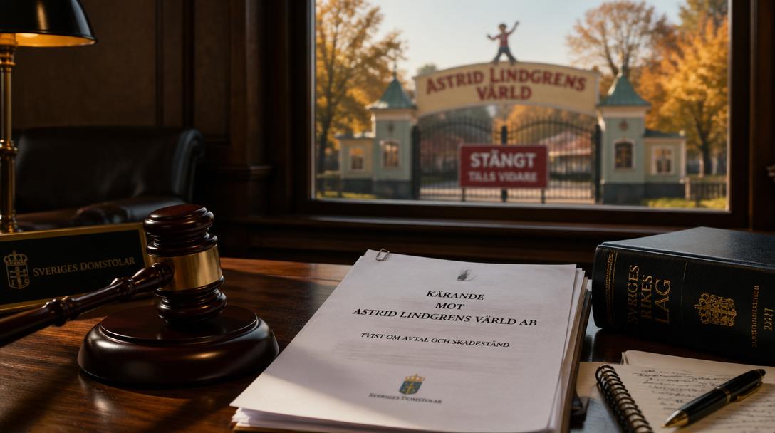 Astrid Lindgrens värld förlorar 28 miljoner i skadestånd från staten