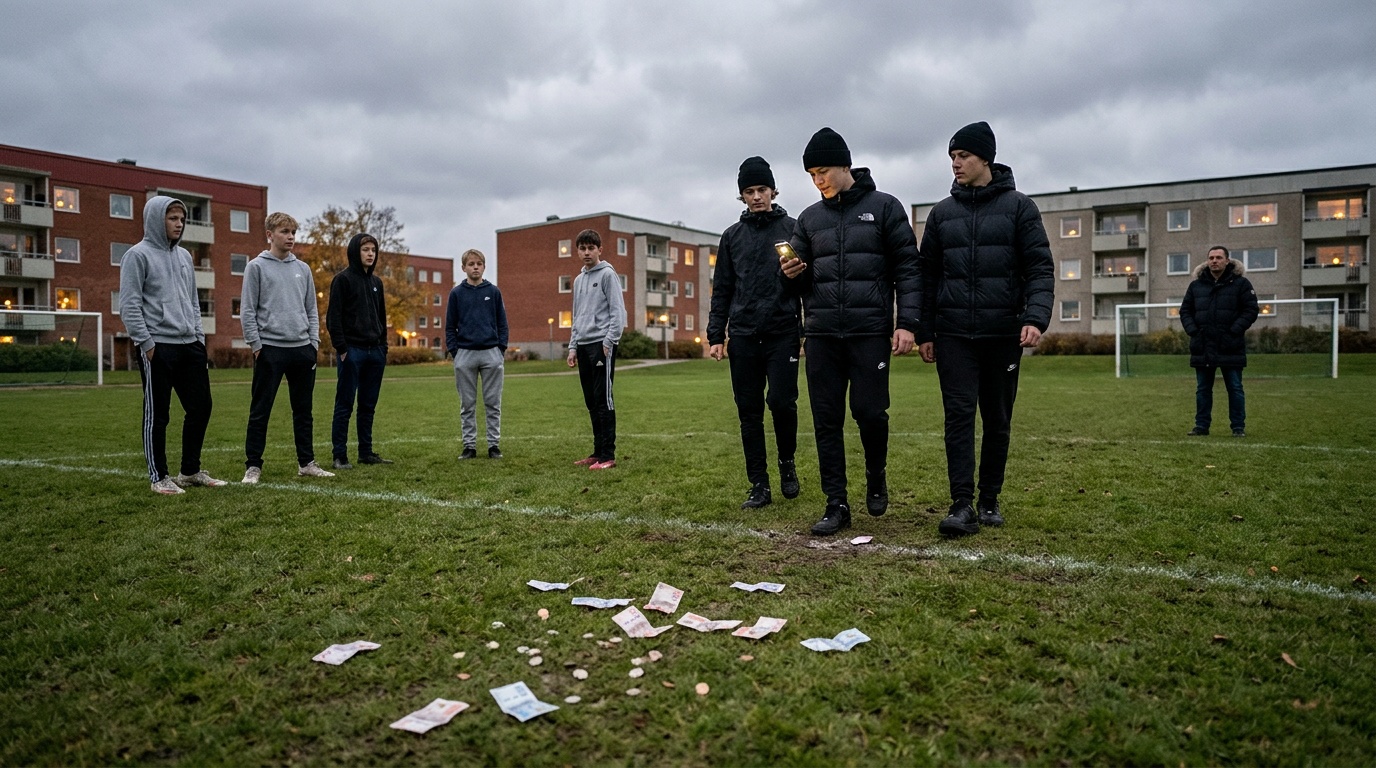 Åttaåringar i Stuvsta utsatta för misstänkt gängrekrytering på fotbollsplan