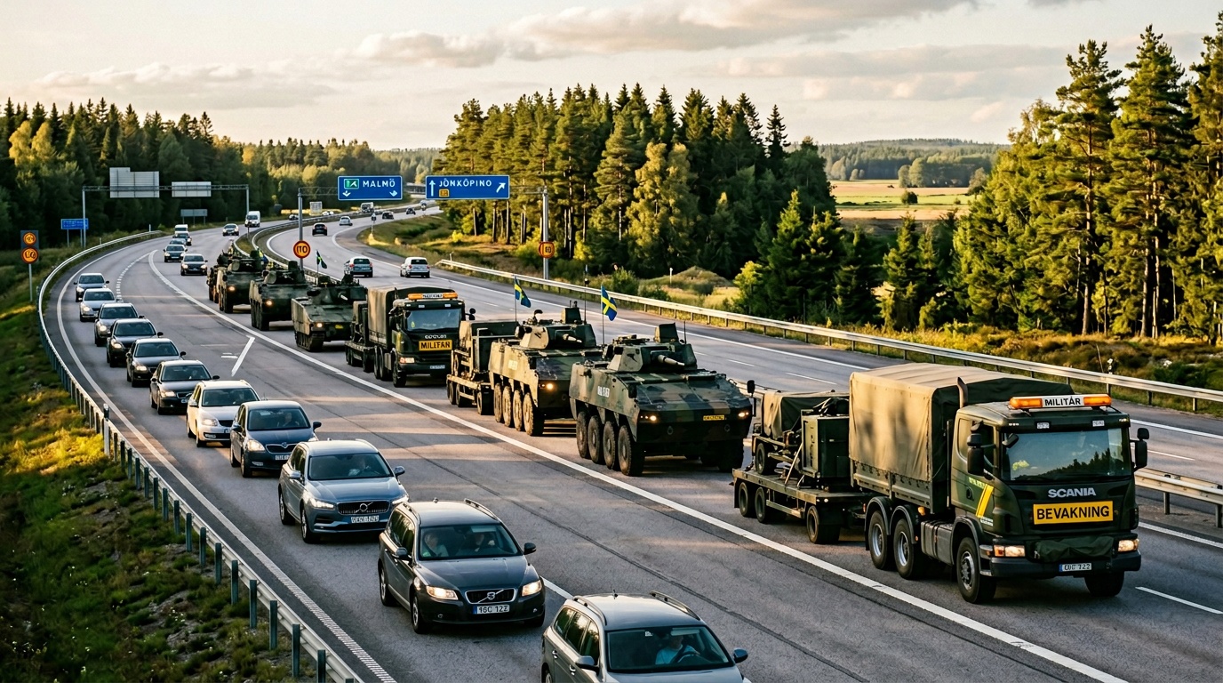Aurora 26 drar igång med 18 000 soldater, kan störa trafiken på E4, E6 och E22