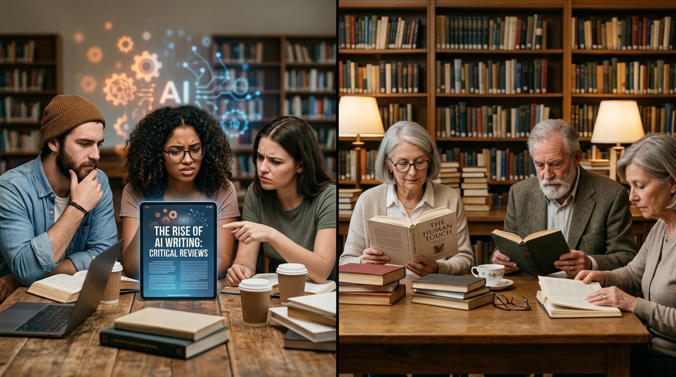 Bara 3 procent av svenskarna är positiva till AI-böcker