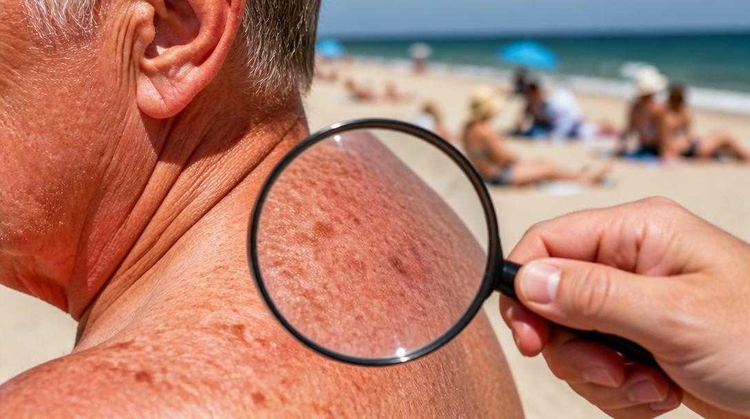 Bara var fjärde svensk använder alltid solskydd i solen