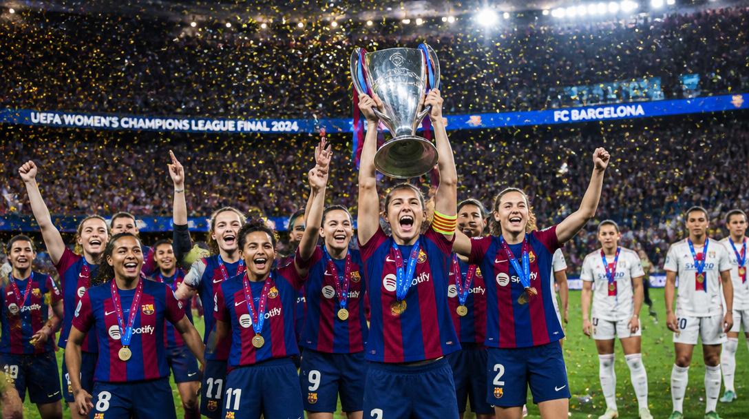 Barcelona krossade Lyon med 4–0 i Champions League-finalen