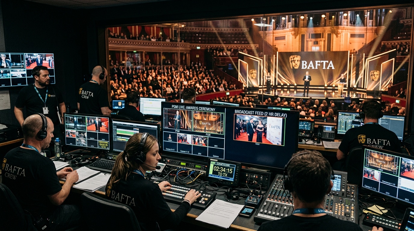 BBC medger fel efter att n-ordet sändes under Baftagalan