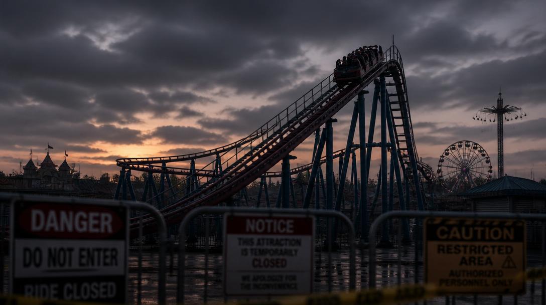 Berg- och dalbanan Insane på Gröna Lund stängd efter att besökare träffades av vagn