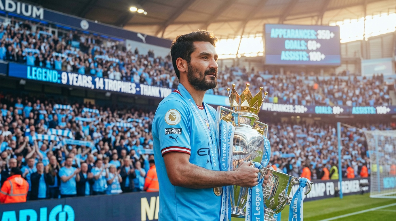 Bernardo Silva lämnar Manchester City efter nio år och 19 titlar