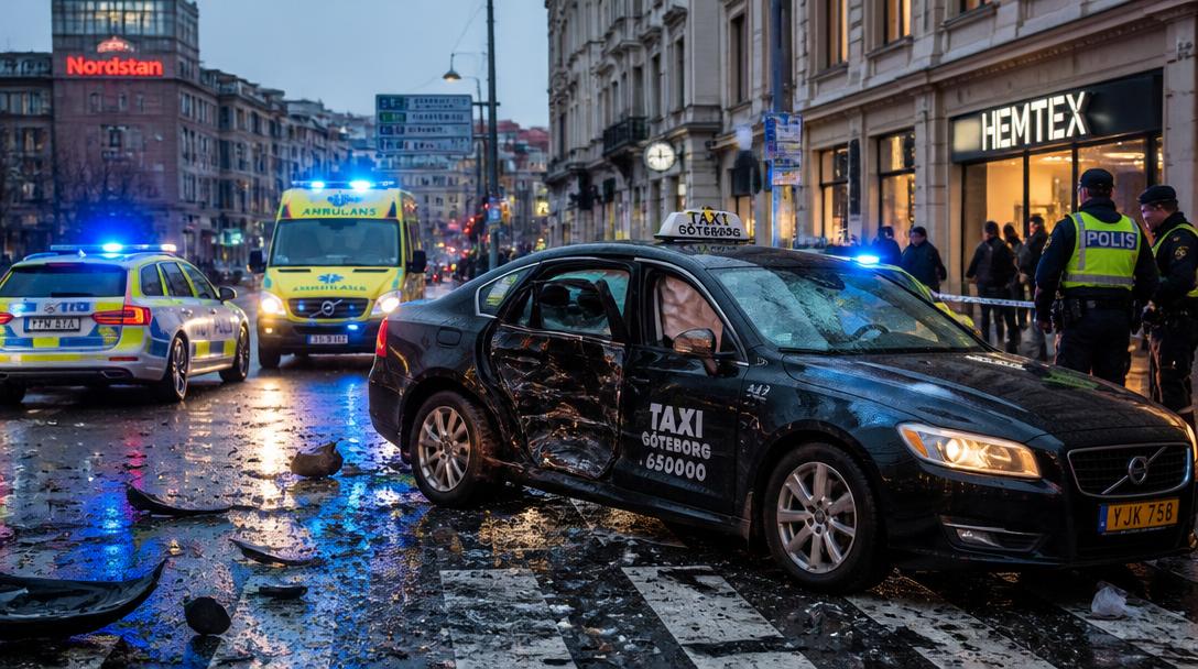 Bil körde mot trafiken på E20 – två döda efter frontalkrock