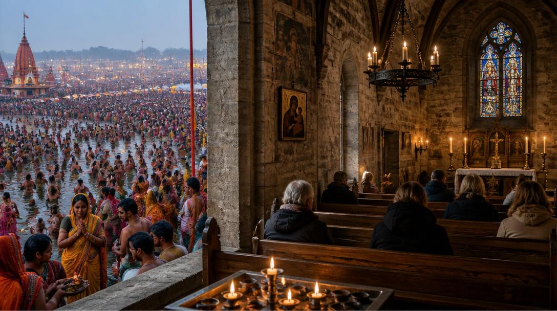 Bilder från hinduisk högtid stulna ur östgötsk kyrka