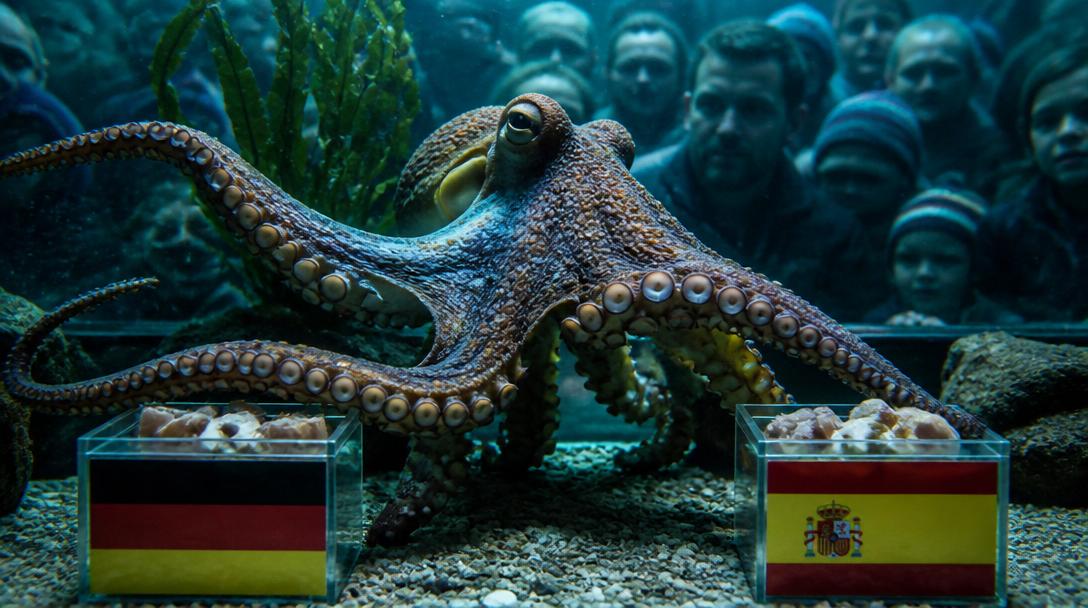 Bläckfisken Paul kanske var två, sexton år efter VM-succén
