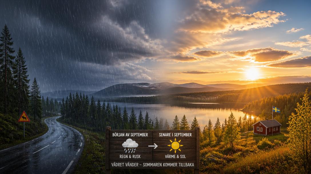 Blöt september-start – men brittsommar kan vänta runt hörnet