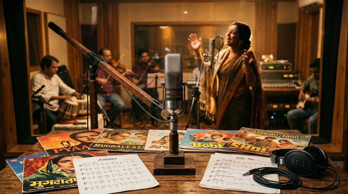 Bollywood-legenden Asha Bhosle är död, 92 år gammal