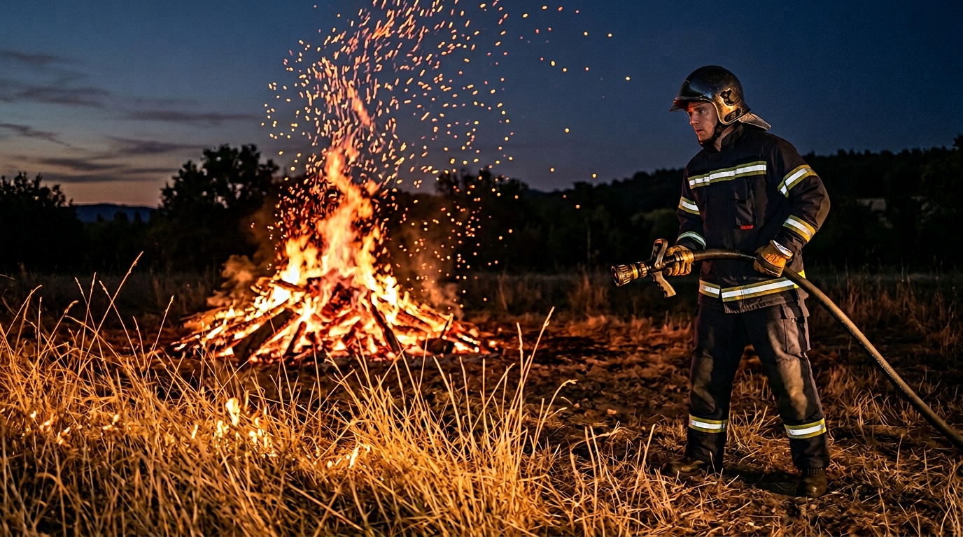 Brandexperten inför Valborg: "Ha vatten framdraget när du tänder brasan"