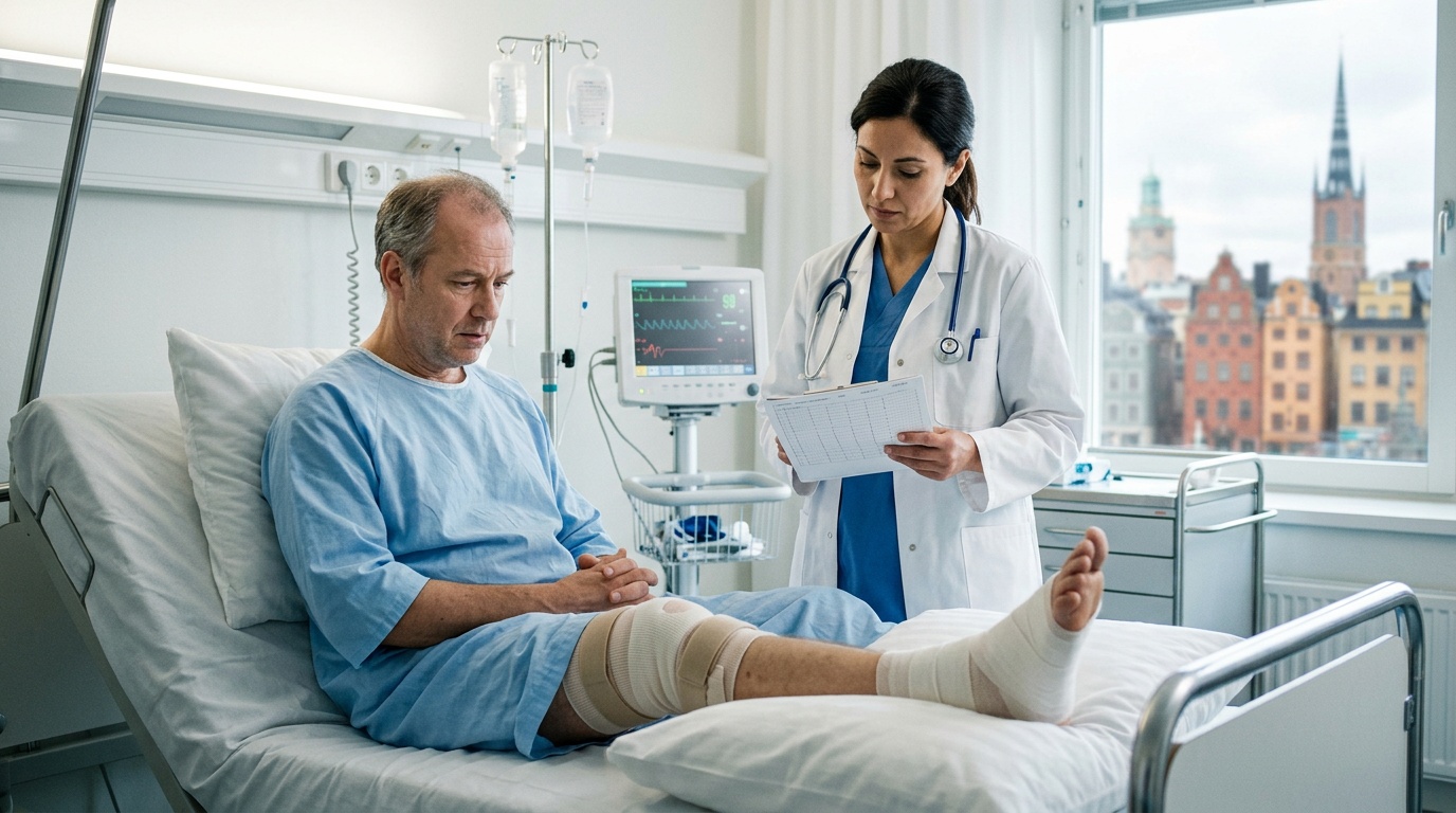 Brandsta City Släckers-medlem inlagd på sjukhus, riskerar missa Melodifestivalen-finalen