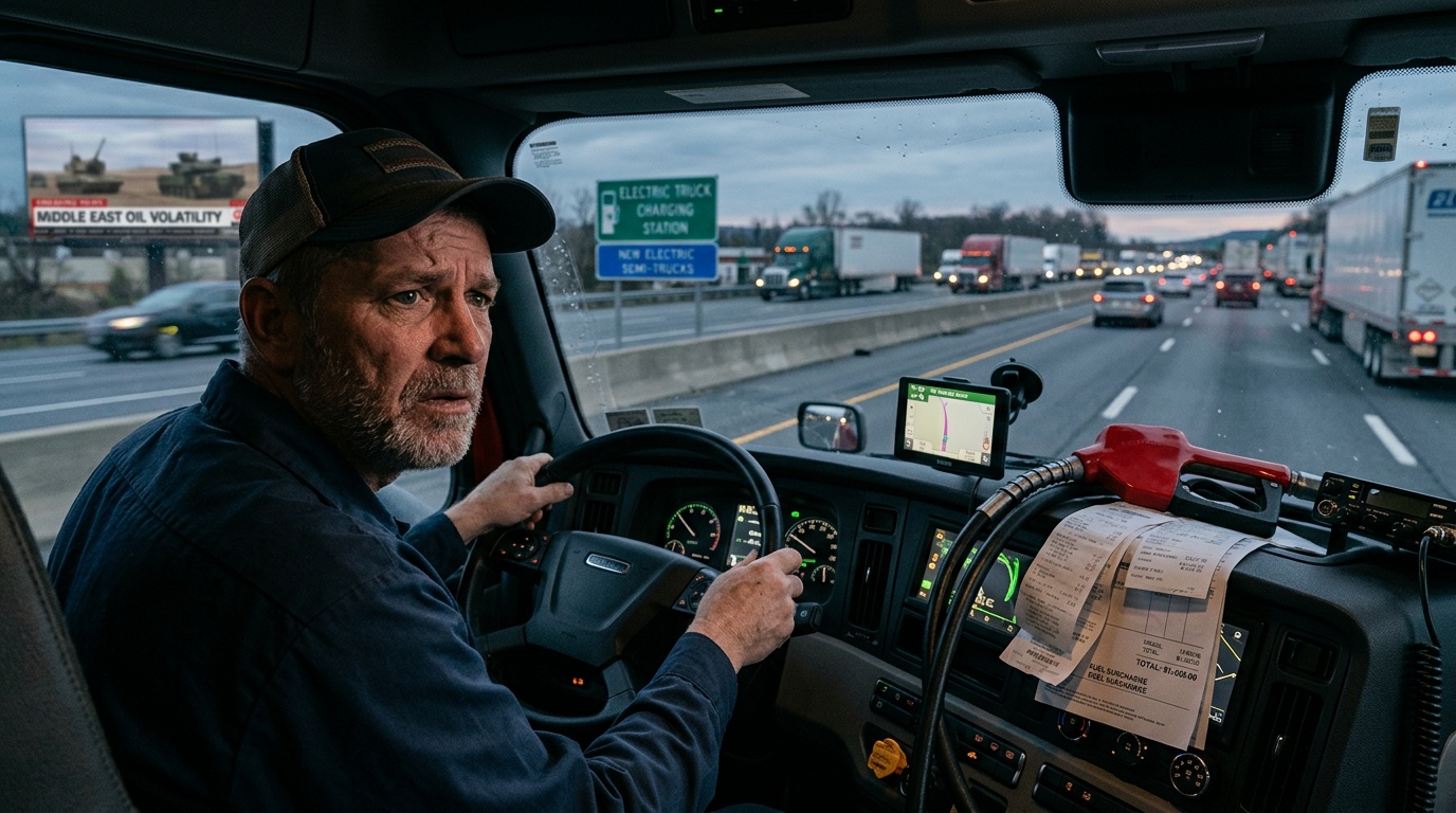 Branschföreträdare varnar för konkursvåg i åkeribranschen om dieselpriserna håller i sig