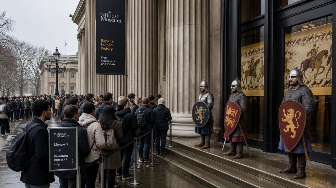British Museum öppnar Bayeuxutställning, utsåld på biljetter till 430 kronor