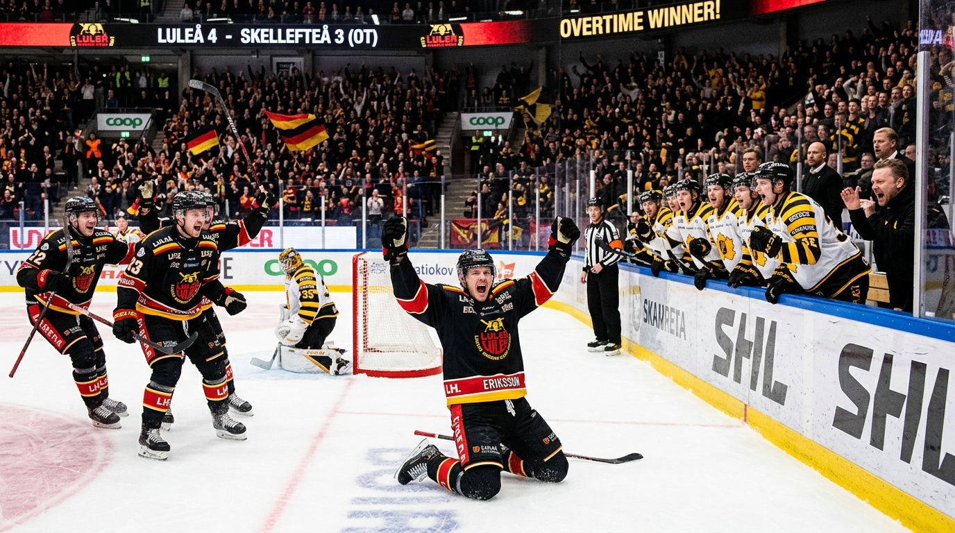 Bromé avgjorde i förlängning, sedan bröt storbråk ut