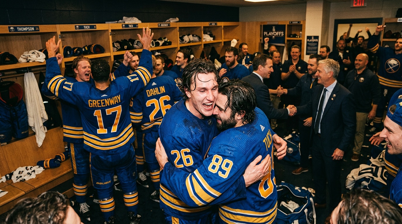 Buffalo Sabres klart för NHL-slutspel efter 14 säsongers torka