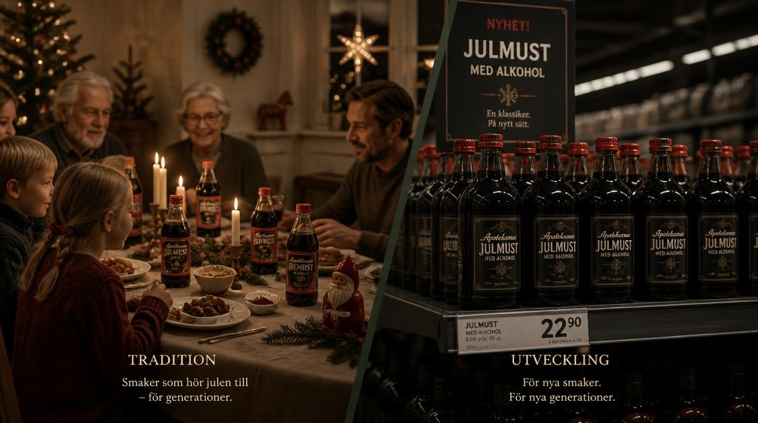 Carlsberg säljer alkoholhaltig julmust, vilket får Blå bandet att reagera