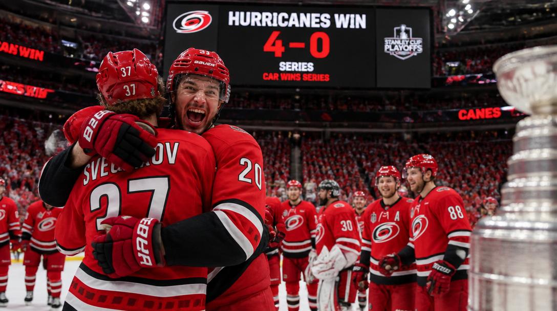 Carolina Hurricanes till Stanley Cup-final för första gången på 20 år
