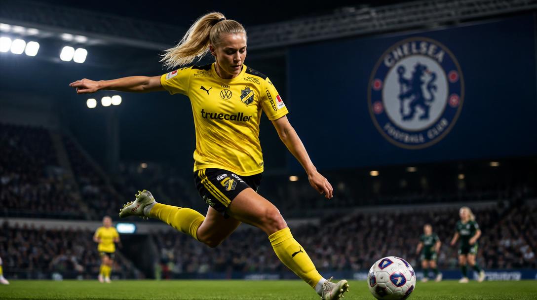 Chelsea uppges vilja köpa Felicia Schröder för 15 miljoner, vilket kan bli rekord